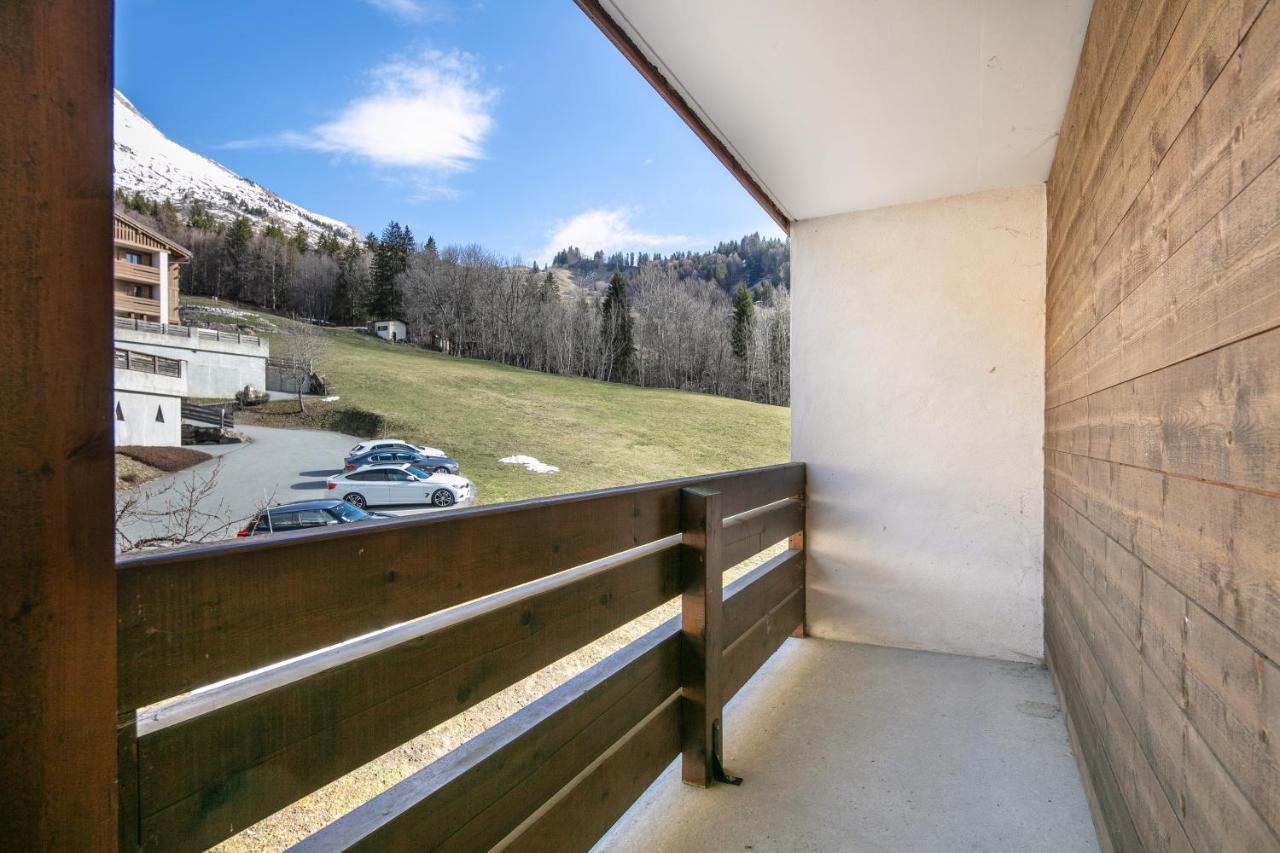 Le Cerf Des Alpages - Appt Cosy Pour 2 Apartman La Giettaz Kültér fotó